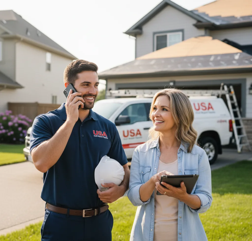 USA Roof Repair Experts customer support in Saint David